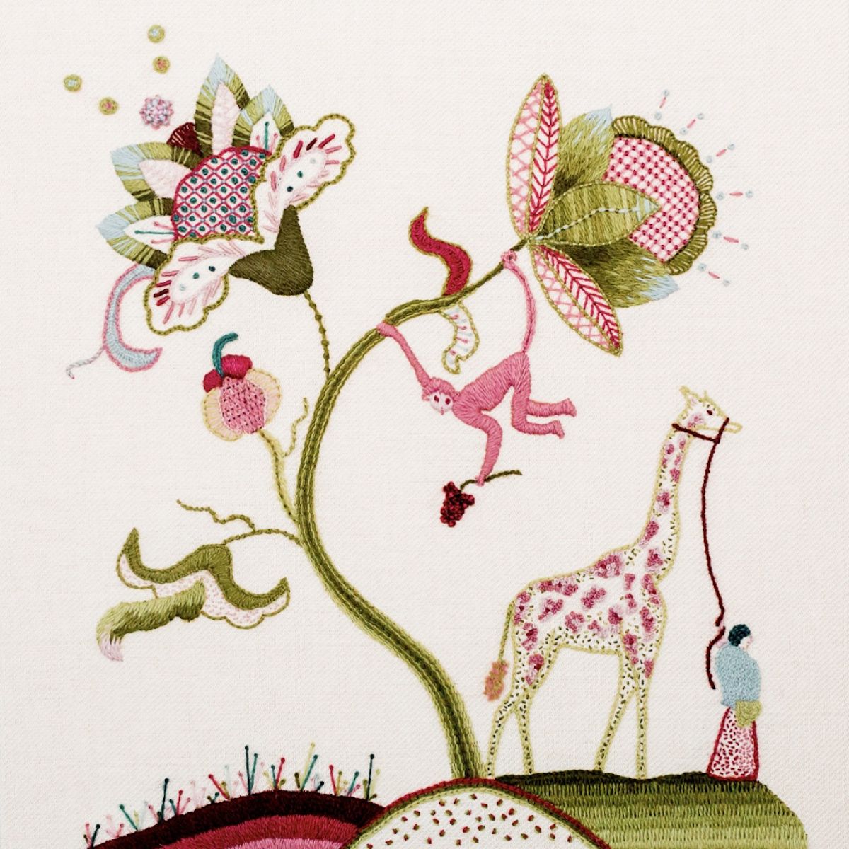 Crewel Insects Crewel Work | Sara Dennis Embroidery