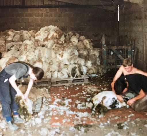 Growing up farming